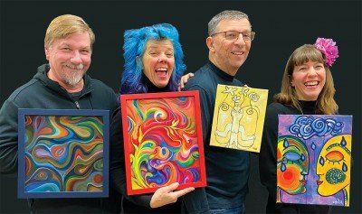 Quirky Quartet - Exhibition at River Art Gallery & Gifts