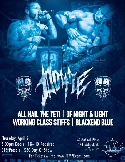 DOYLE (Legendary ex-Guitarist of The Misfits) in Buffalo, NY at Mohawk Place — Apr 2, 2020