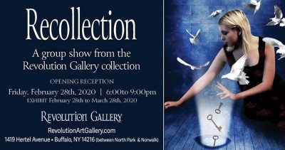 Recollection Opening Reception at Revolution Gallery — Feb 28, 2020