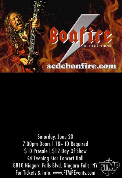 Bonfire - A Tribute to AC/DC in Niagara Falls, NY