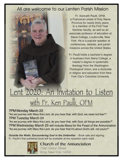 Lenten Parish Mission