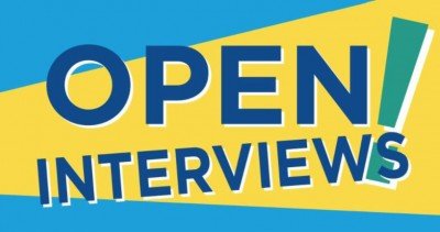 Open Interviews - We're Hiring!