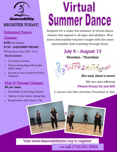 Danceability's Summer Dance and Fitness Classes