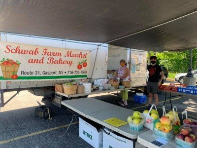 Clarence Hollow Farmers Market in the Historic Clarence Hollow