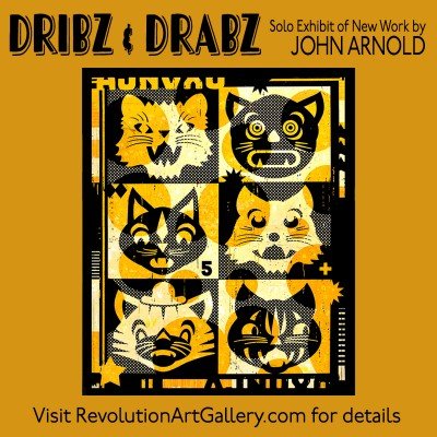 Dribz & Drabz Opening - a solo show of new work by John Arnold