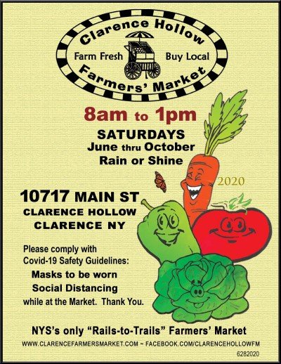 Clarence Hollow Farmers Market in the Historic Clarence Hollow