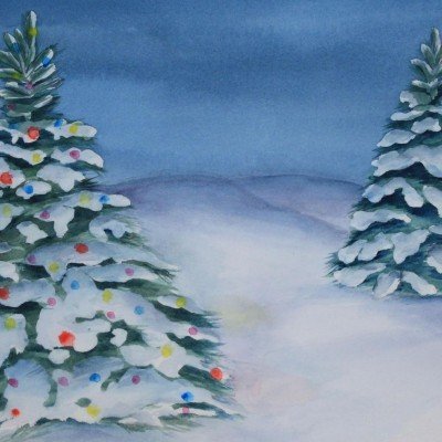 Majestic Seasonal Trees Online Art Workshop — Dec 3, 2020