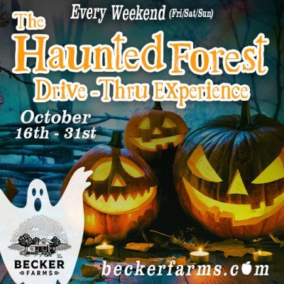 Becker Farms Haunted Forest - Drive Thru Experience