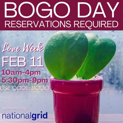 BOGO Day/Night at the Botanical Gardens