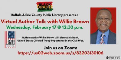 Virtual Author Talk: Willie Brown