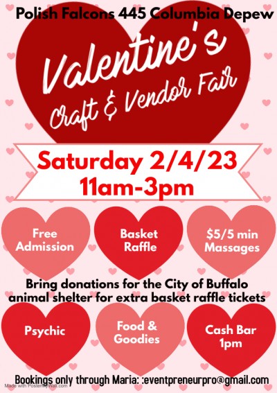 Valentine's Craft & Vendor Fair