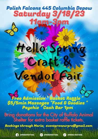 Hello Spring Craft & Vendor Fair