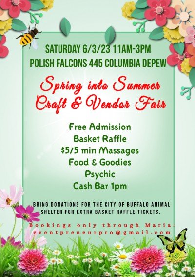 Spring into Summer Craft & Vendor Fair