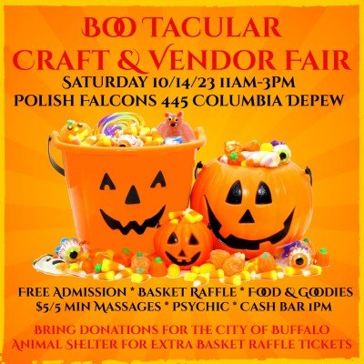 Boo Tacular Craft & Vendor Fair at Polish Falcons Society of Depew — Oct 14, 2023