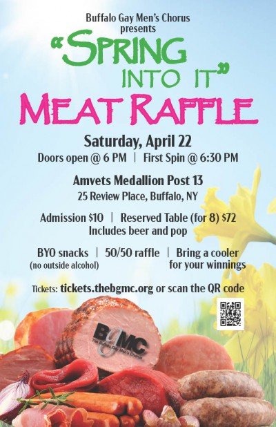 Spring Into It!  MEAT RAFFLE