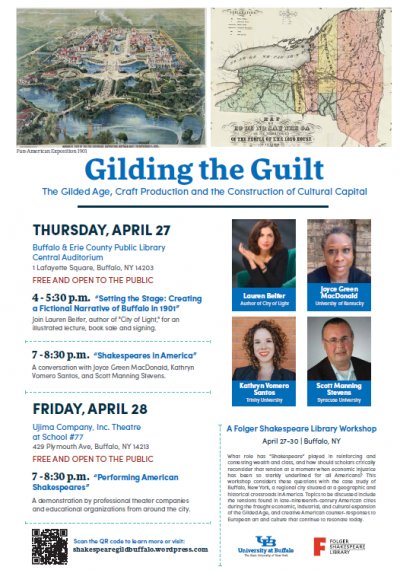 Gilding the Guilt - A Folger Shakespeare Library Workshop