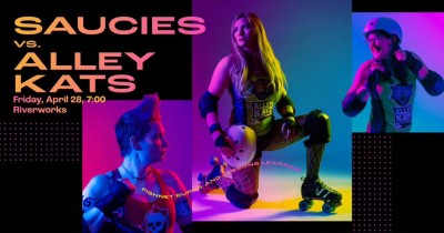 Queen City Roller Derby: Alley Kats vs Saucies