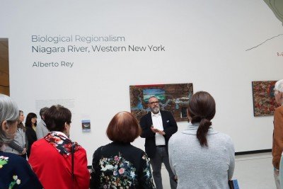 CAM Public Exhibition Tour | ‘Biological Regionalism: Niagara River, Western NY’ with Alberto Rey