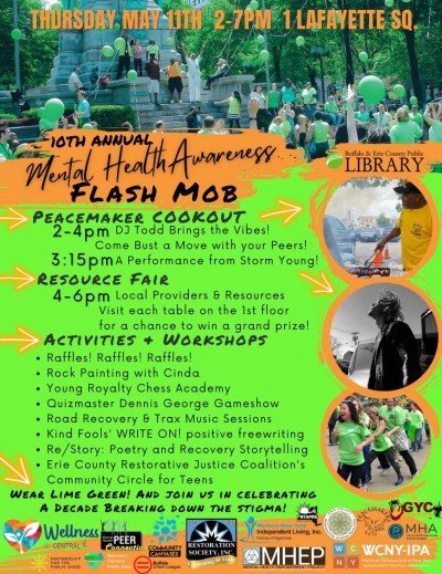 Tenth Annual Mental Health Flash Mob