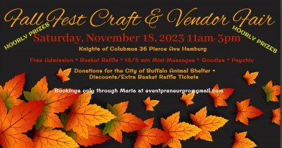Fall Fest Craft & Vendor Fair at Knights of Columbus — Nov 18, 2023