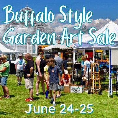 Buffalo Style Garden Art Sale
