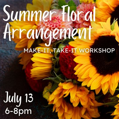 Summer Floral Arrangement Workshop
