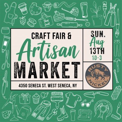 August Craft Fair and Artisan Market at Rusty Nickel Brewing