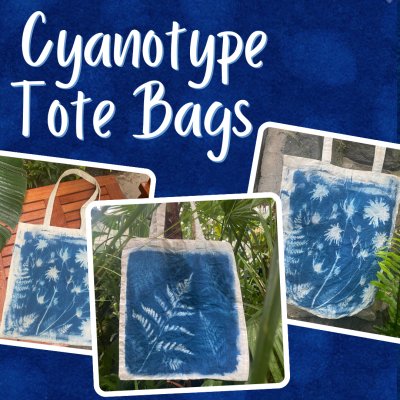 Cyanotype Tote Bags | Make-It, Take-It Workshop at Buffalo & Erie County Botanical Gardens — Sep 9, 2023