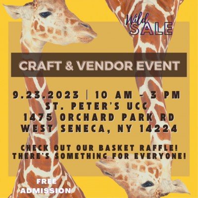 Craft & Vendor Show at St. Peter's United Church of Christ — Sep 23, 2023
