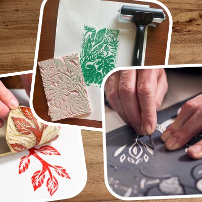 Linocut Leaves | Make-It, Take-It Workshop