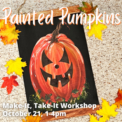 Painted Pumpkins | Make-It, Take-It Workshop