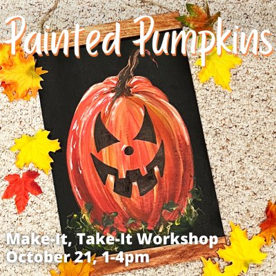 Painted Pumpkins | Make-It, Take-It Workshop