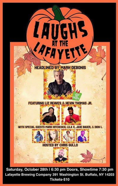 Laughs At The Lafayette at Hotel At The Lafayette — Oct 28, 2023