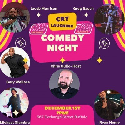 Comedy Night At Sad Boys Brewing at Sad Boys Brewing — Dec 1, 2023