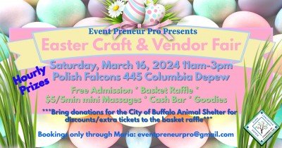 Easter Craft & Vendor Fair at Polish Falcons Society of Depew — Mar 16, 2024