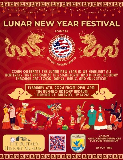 Lunar New Year Festival at The Buffalo History Museum — Feb 4, 2024