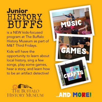 Junior History Buffs at The Buffalo History Museum — Feb 16, 2024
