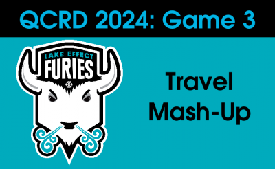 Queen City Roller Derby Game 3: Lake Effect Furies and Subzero Sirens Mashup!