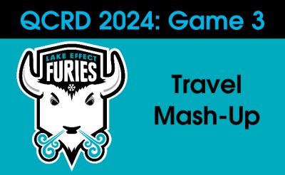 Queen City Roller Derby Game 3: Lake Effect Furies and Subzero Sirens Mashup!