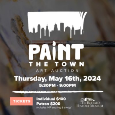 Paint the Town Art Auction at The Buffalo History Museum — May 16, 2024