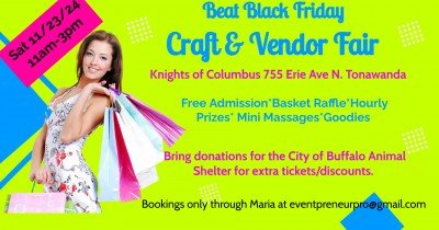 Beat Black Friday Craft & Vendor Fair at Knights of Columbus — Nov 23, 2024