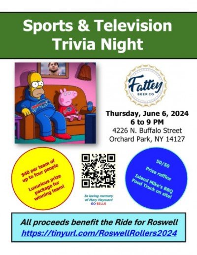 Sports & Television Trivia Night