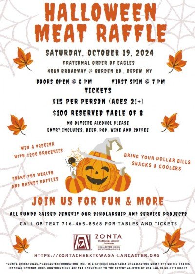 Halloween Meat Raffle