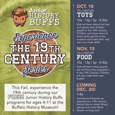 Junior History Buffs: Experience the 19th Century!