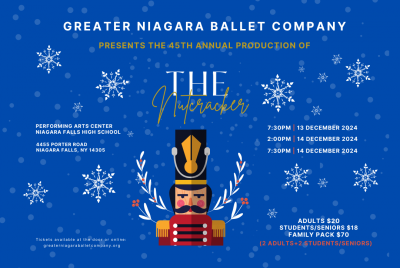 The Nutcracker presented by the Greater Niagara Ballet Company