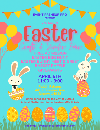 Easter Craft & Vendor Fair and Easter Bunny Meet & Greet