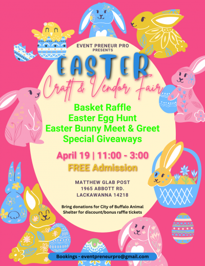 Easter Craft & Vendor Fair and Easter Bunny Meet & Greet