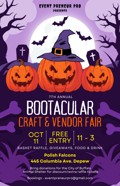 Halloween Bootacular October Craft & Vendor Fair