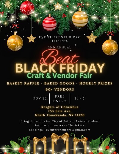 Beat Black Friday Thanksgiving Craft & Vendor Fair