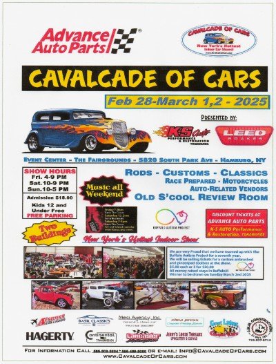 Advance Auto Parts Cavalcade of Cars